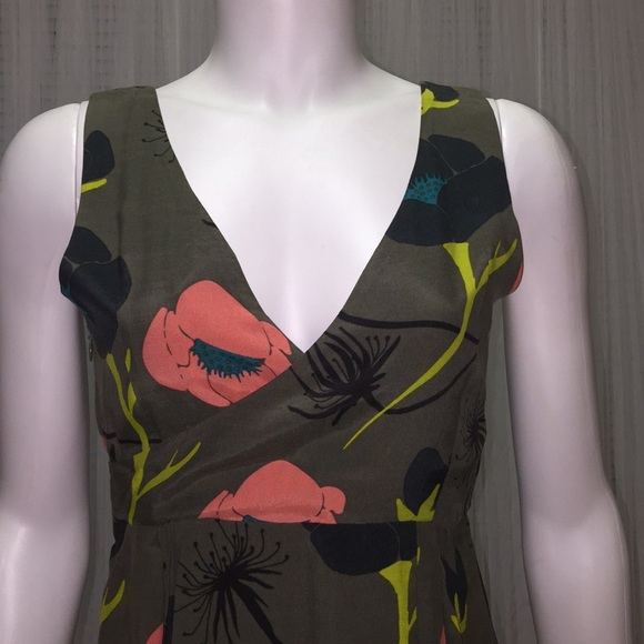 Anthropologie Sariah Floral Dress Size 2 - Picture 4 of 8